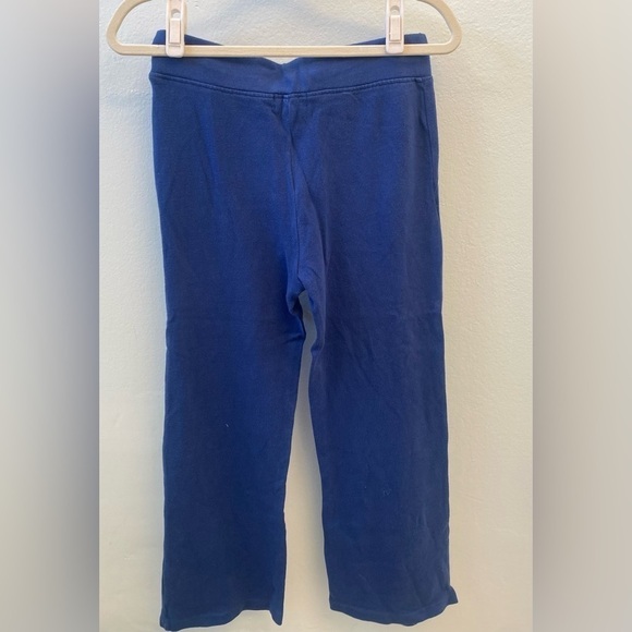 Monrow Light Navy Wide Leg Lounge Sweats NWT - Picture 5 of 6